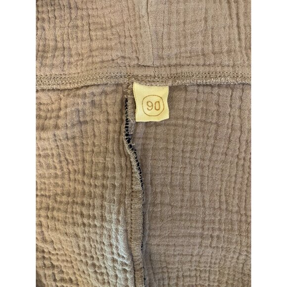 Crinkled Cotton Dino Romper Toddler 18-24m Lavender Zip Up Hooded 1-pc. (EU‎ 90) - Picture 5 of 12